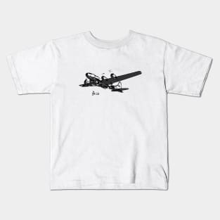 Bombing for peace Kids T-Shirt